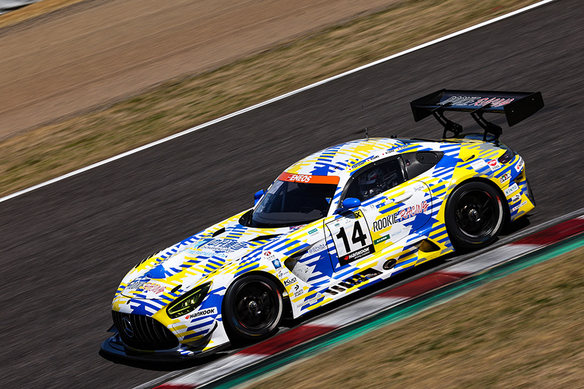 2023鈴鹿スーパー耐久 ルーキーレーシング　14号車中升 ROOKIE AMG GT3