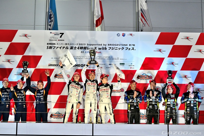 スーパー耐久第7戦 ST-X表彰式
