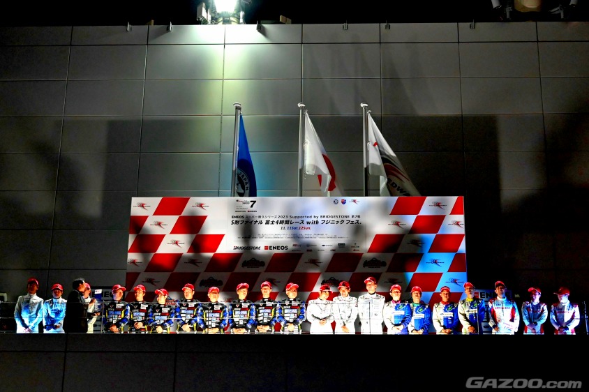 スーパー耐久第7戦 ST-Q表彰式