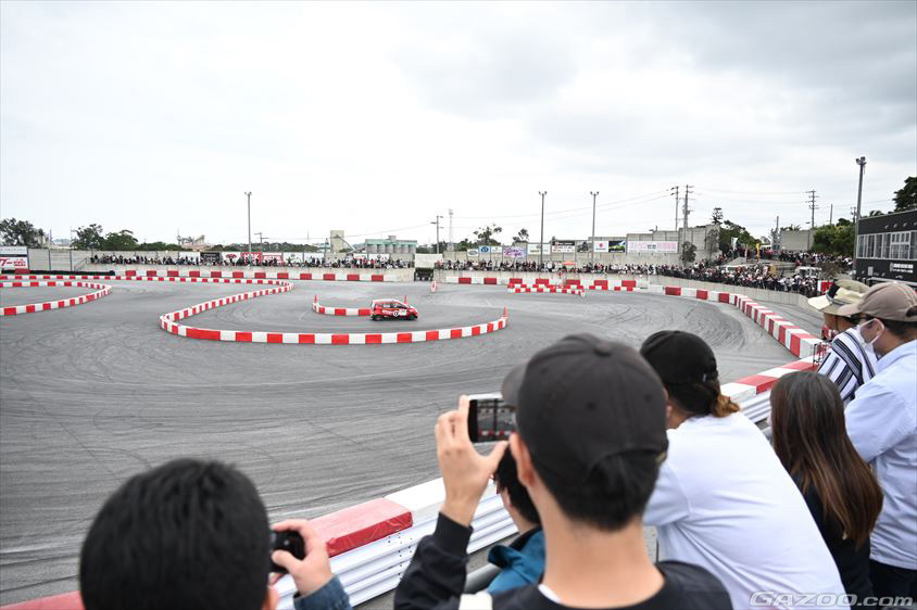 モータースポーツマルチフィールド沖縄でのSS（TOYOTA GAZOO Racing PARK沖縄）