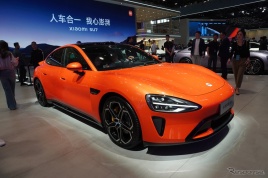 発売から24時間で10万台を受注したシャオミのEVスーパーカー『SU7』（北京モーターショー2024）