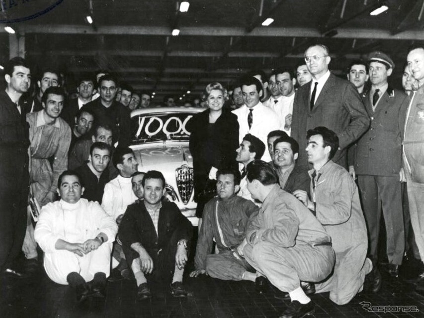 10万台生産セレモニー（1960年）