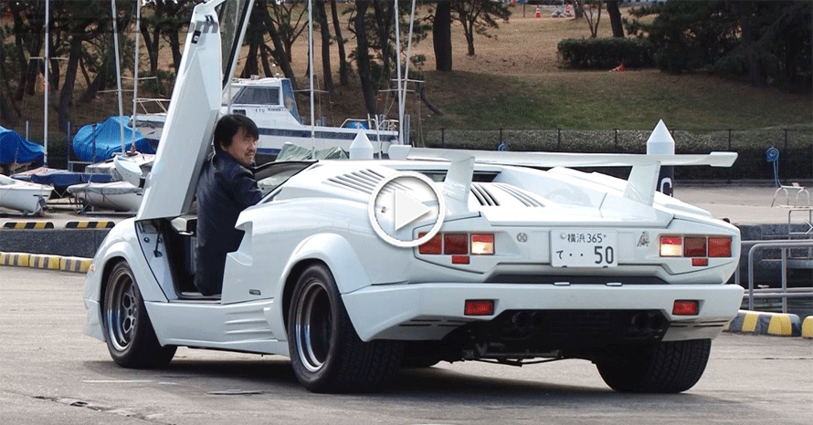 動画】ランボルギーニ・カウンタック 25thアニバーサリー 試乗