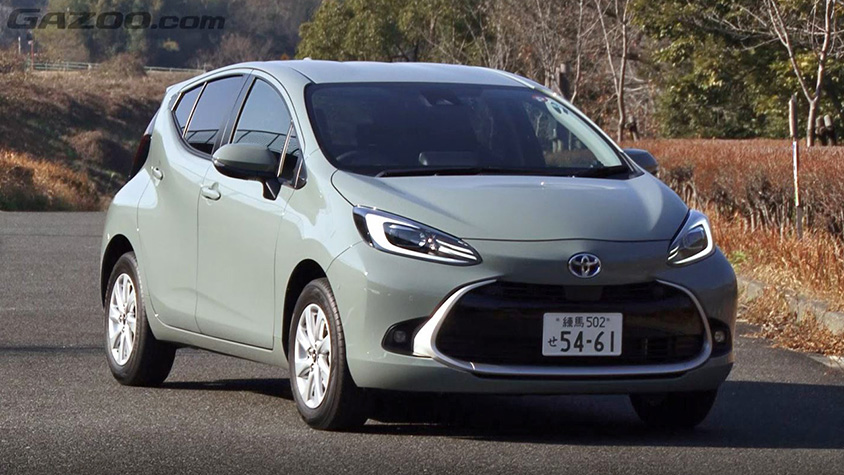 トヨタ新型アクア専用 トヨタ新型アクアマイナーチェンジ「新デザイン＆電動パーキング