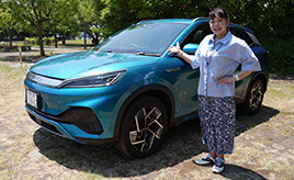 BYD ATTO 3「あなたも知らないうちにBYDに乗っているかも」（竹岡 圭）