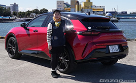 クラウン スポーツRS（PHEV) “スポーツ”という名がしっくりくる