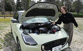 スズキ・スイフト　誰でも軽快な走りが楽しめる車