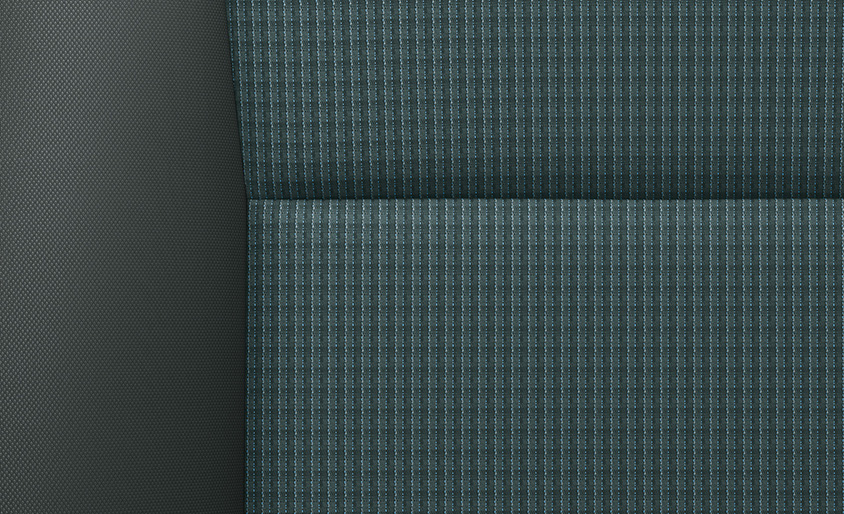 Xグレード　ダークグレー×ファブリックのシート