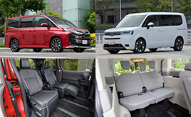 ノア・ヴォクシーとステップワゴンの「2列目・3列目シート」を徹底比較！