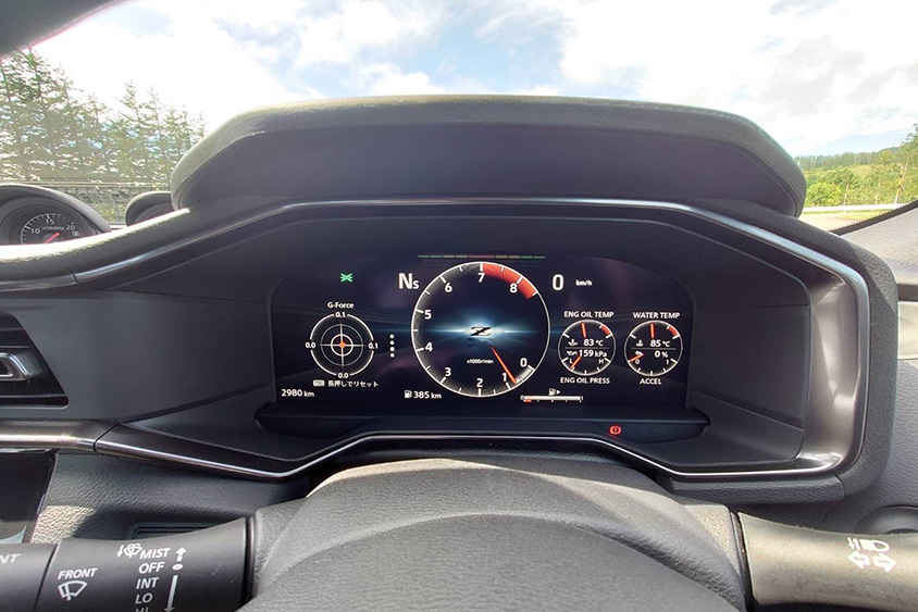 フェアレディZ　インストルメントパネル