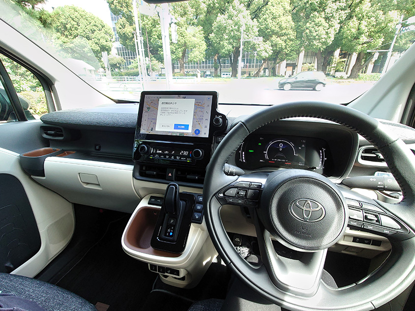 シエンタ　インストルメントパネル