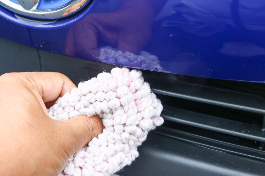 長い毛を活かして綺麗にする