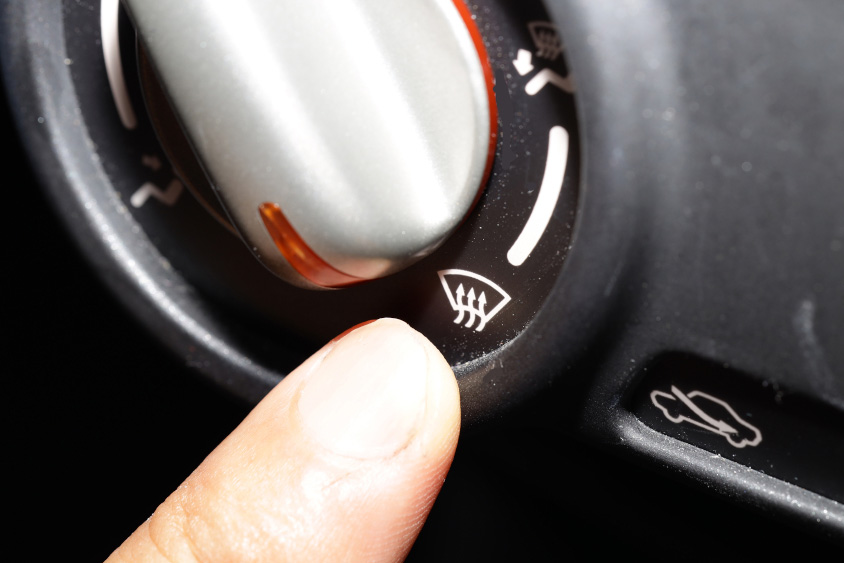 エアコンもデフロスターマーク