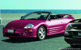 三菱・3代目エクリプスの「左ハンドル＆スパイダー」のみというエモーショナル･･･語り継がれる希少車