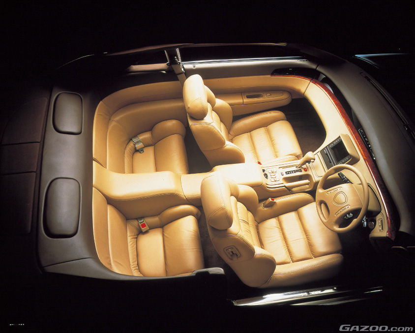 マツダ・ユーノスコスモのインテリア