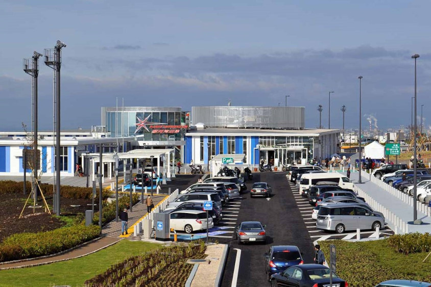 新東名の駿河湾沼津SA（下り）