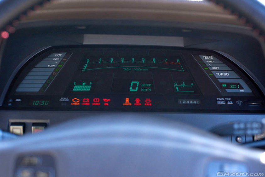 トヨタ・ソアラ（2代目）のスペースビジョンメーター