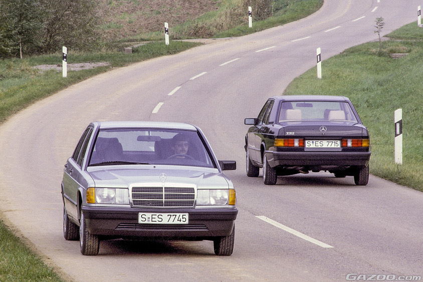 メルセデス・ベンツのコンパクトセダン190クラス