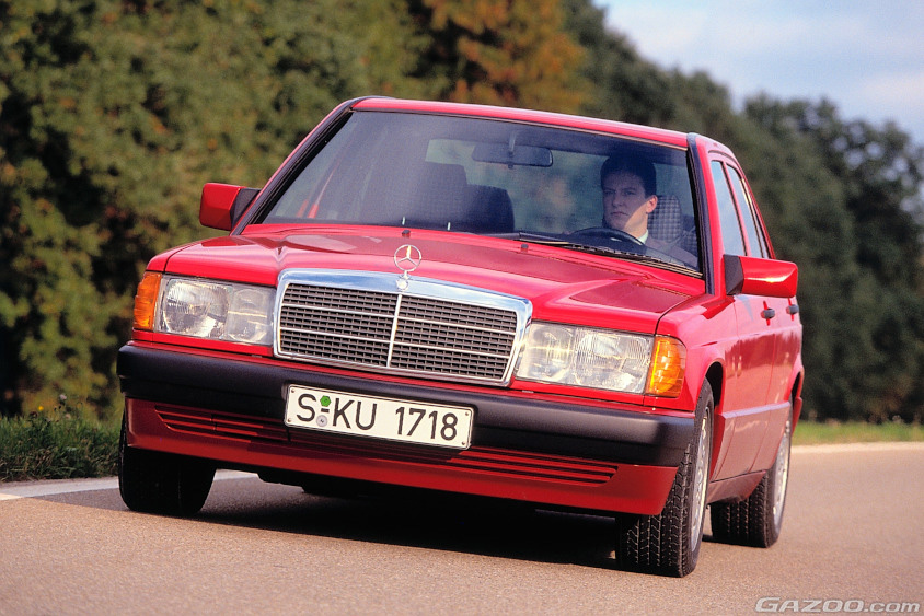 1985年に導入されたメルセデス・ベンツ190クラス（W201）