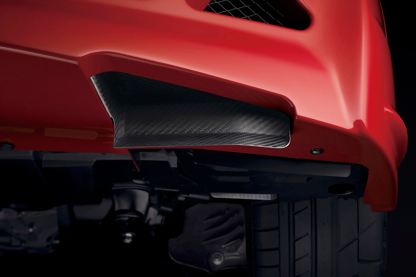 シビックMUGEN RRのブレーキダクト