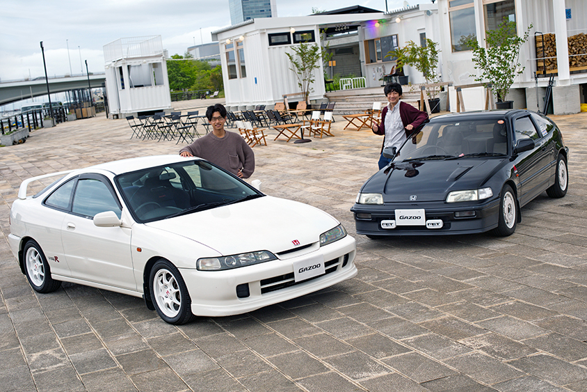 ホンダ・インテグラとCR-X