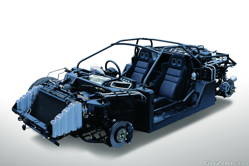 ミツオカ・オロチのモノコックボディ