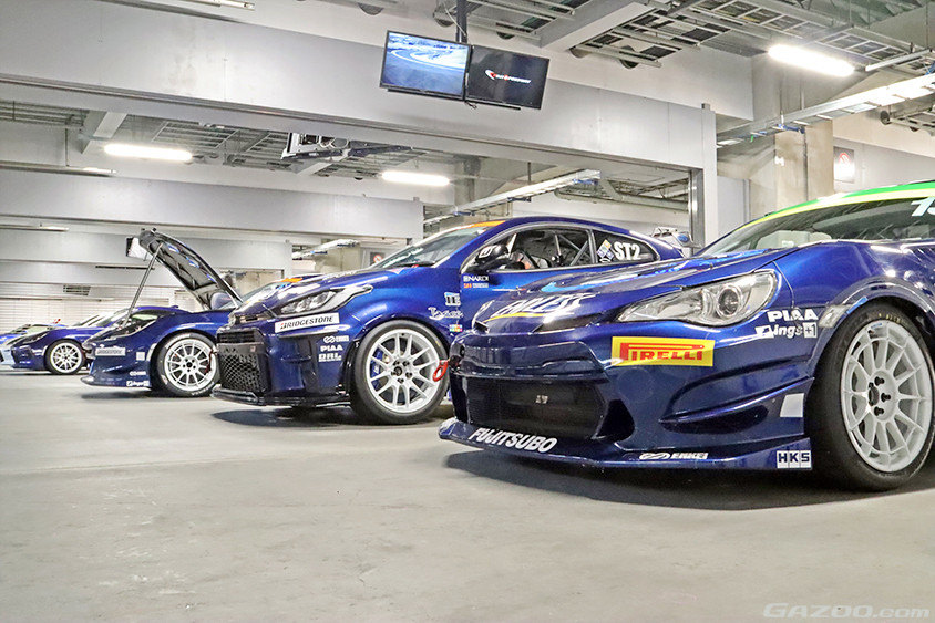 エンドレスのレーシングカーたち