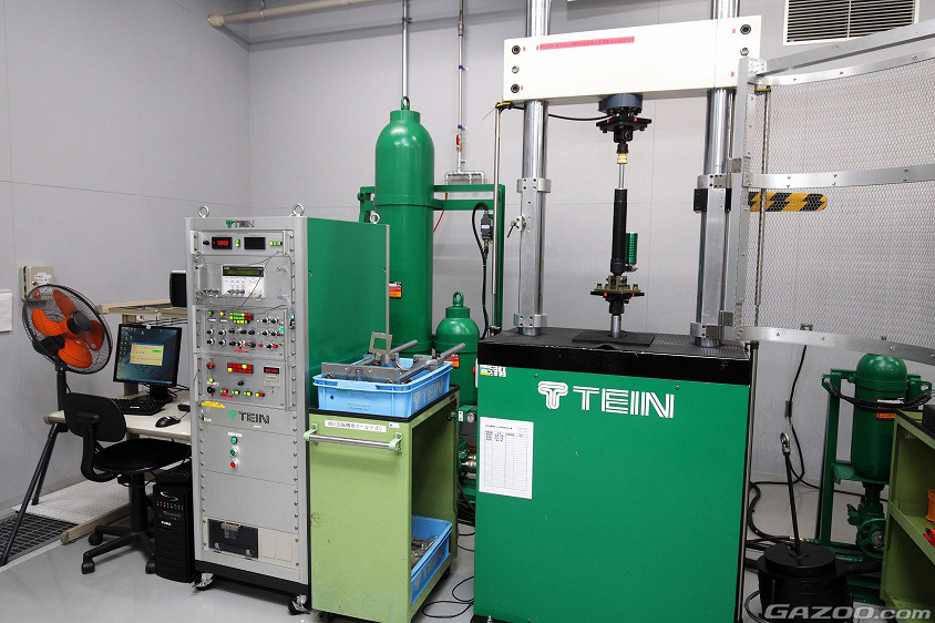 テインのサスペンションの測定器