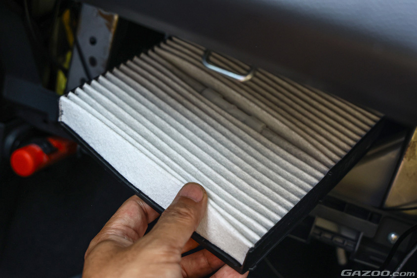 カーエアコンのフィルター