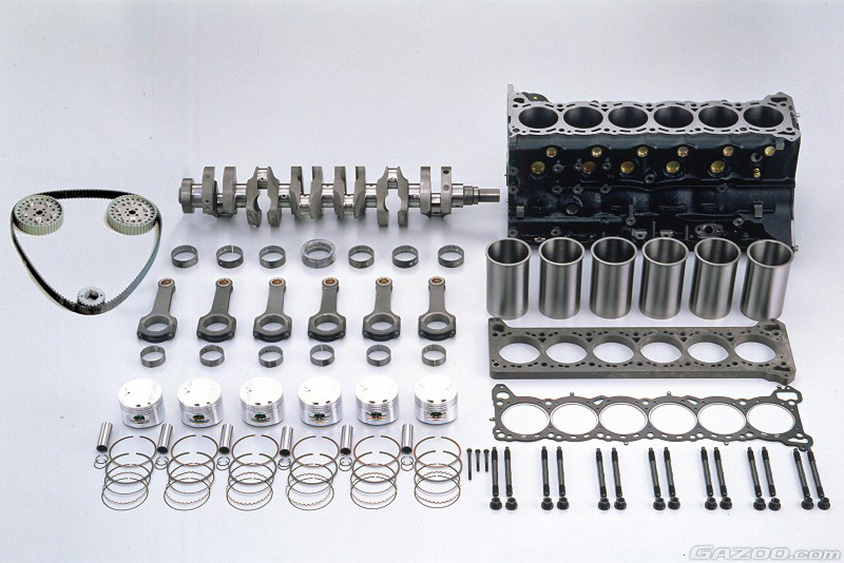 オーエス技研が製作したコンプリートエンジン『RB30』