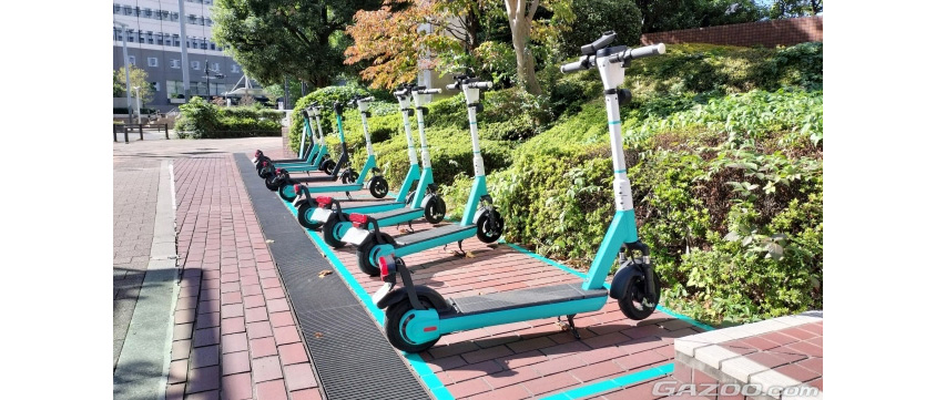 電動キックボードのシェアリングサービス