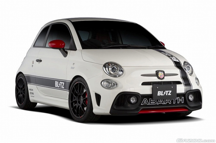 ブリッツのデモカーのアバルト595