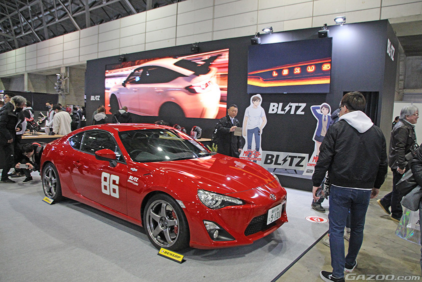 ブリッツのパーツが使われているMFゴーストの86