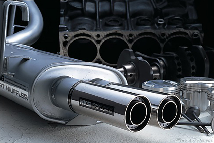 HKSのリーガルマフラーシリーズ