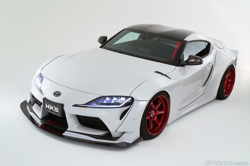 2019年に発売されたHKS初のボディキットはGRスープラ用