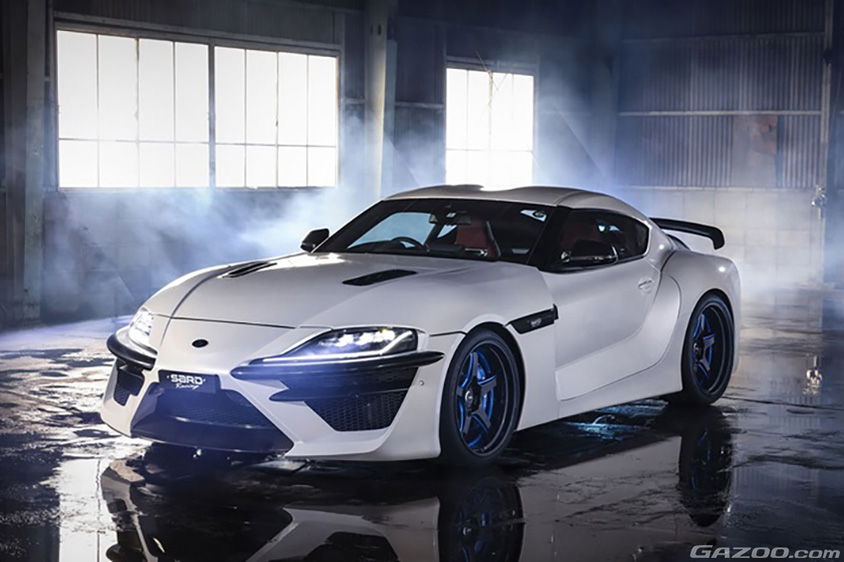 サードのGRスープラのコンプリートカー