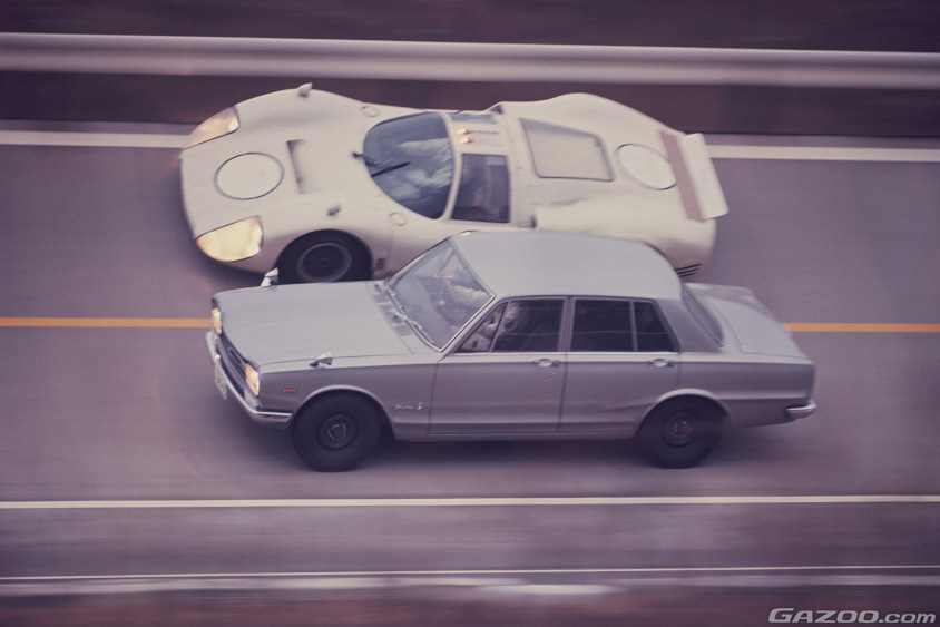 プリンスR380とスカイライン2000GT-R