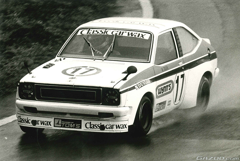 トムスの3K-Rエンジンを搭載したKP47スターレット