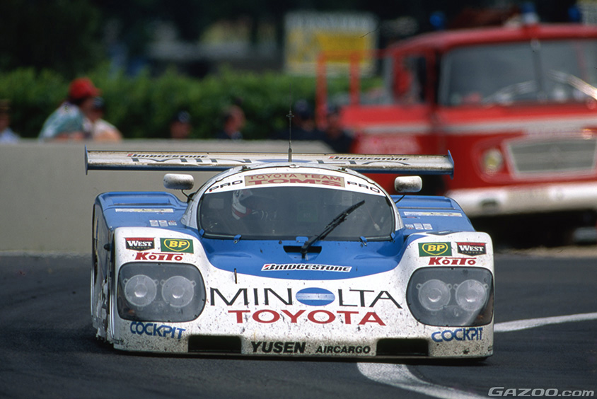 JPSCでトムスが走らせたミノルタトヨタ90C-V