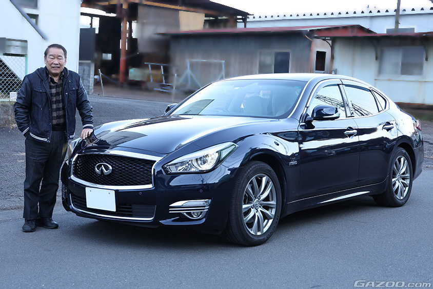 長谷見昌弘氏の愛車の日産・フーガ