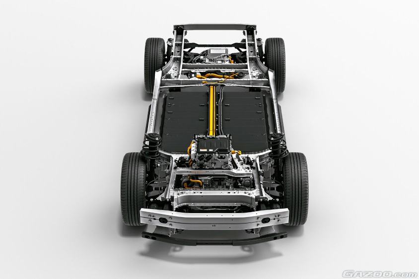 トヨタ・bZ4Xのプラットフォーム