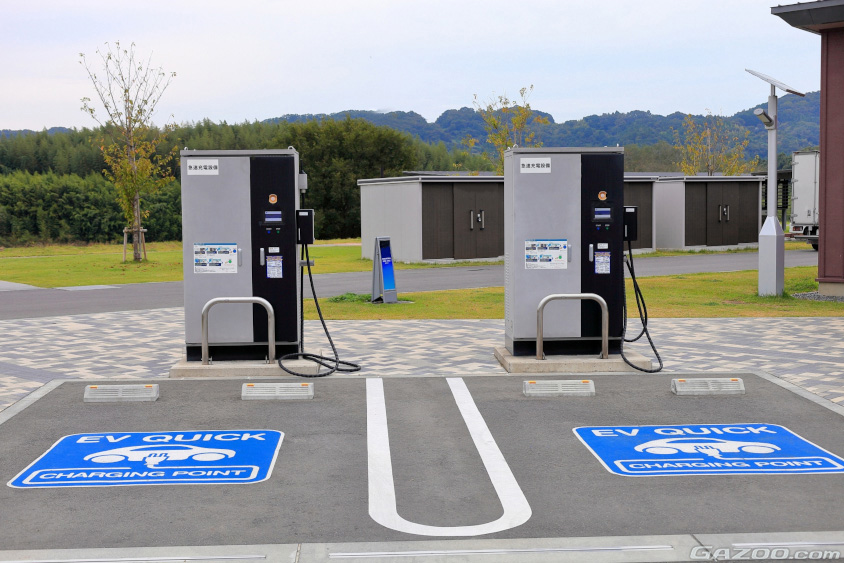 BEVの急速充電機