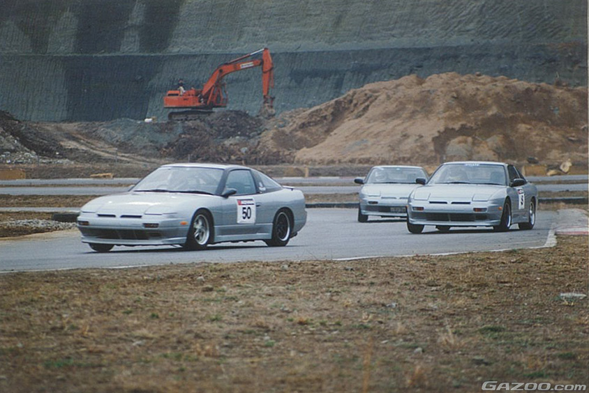 180SXに乗る織戸学氏