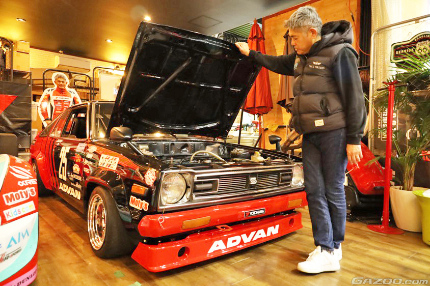 織戸学氏のレース用のTSサニー