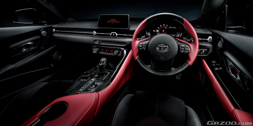 トヨタ・スープラ（DB型）のインテリア