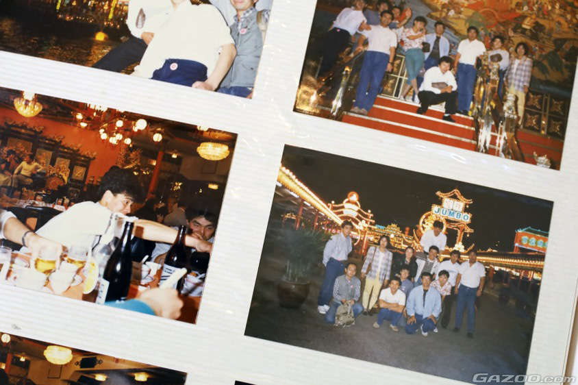 田中実氏のマカオグランプリを観戦した時の写真