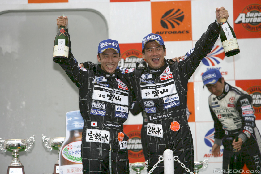 SUPER GTに中嶋一貴氏と組み吉兆宝山MR-Sで参戦