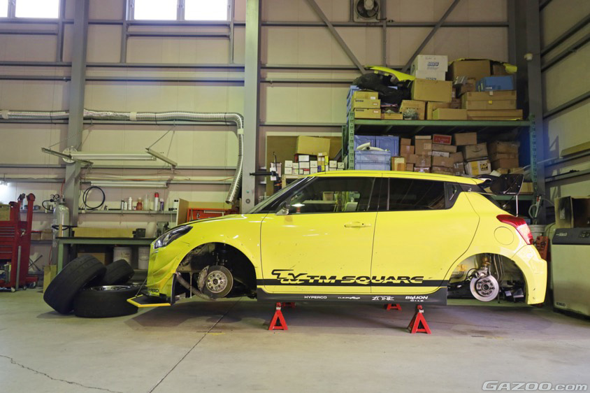 田中実氏が手掛けるスイフトのデモカー