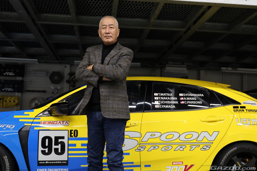 市嶋樹氏とSPOON リジカラ CIVIC