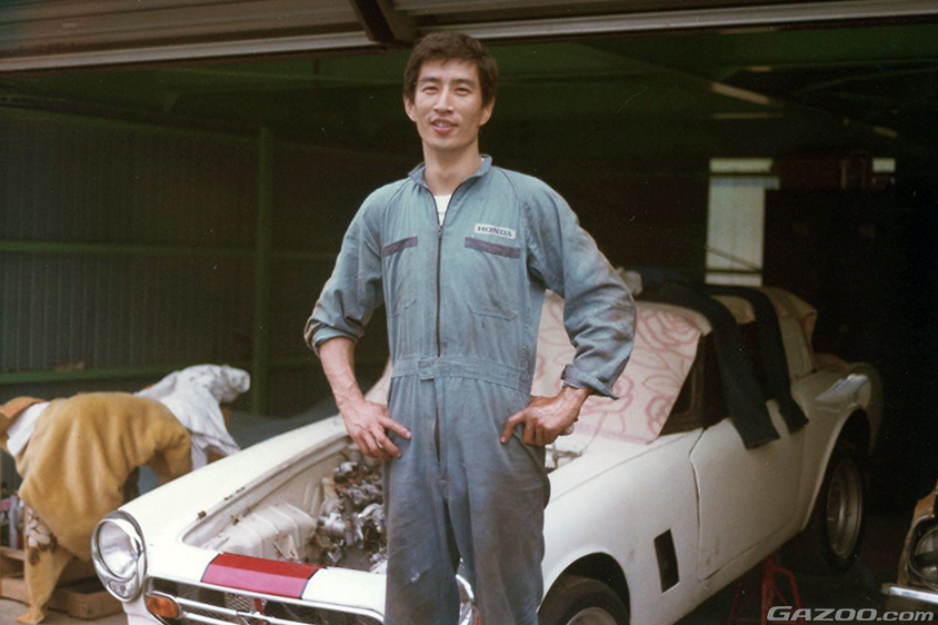 若き頃の市嶋樹氏